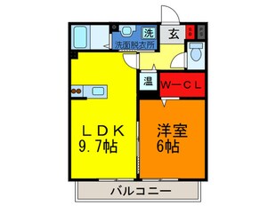 アルヴェア－レⅠの物件間取画像